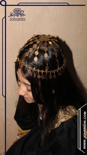 هامة رأس ذهبية بناتي و نسائي