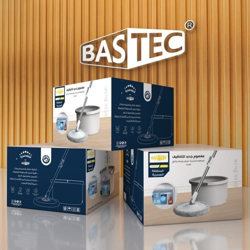 ممسحة أرضية مع سطل تقنية التنظيف السريع