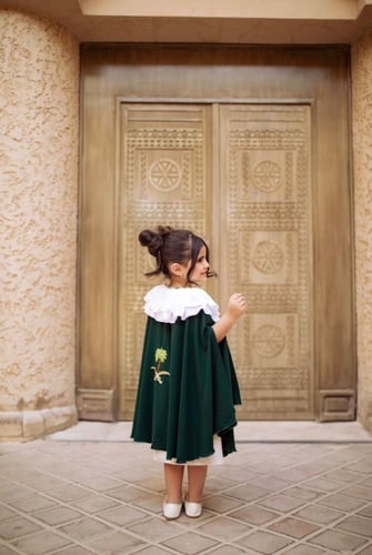 فستان اليوم الوطني شك رسمة المملكه