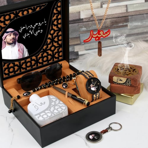 طقم هدية رجالي فاخر بتصميم أنيق O-9632