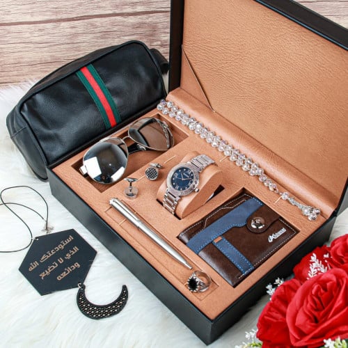 اطقم للاهداء رجالية راقيه متكامل B-1509