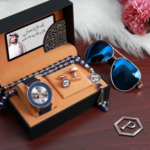اطقم هدايا رجالية فاخرة برستيج بتصميم جديد A-1703