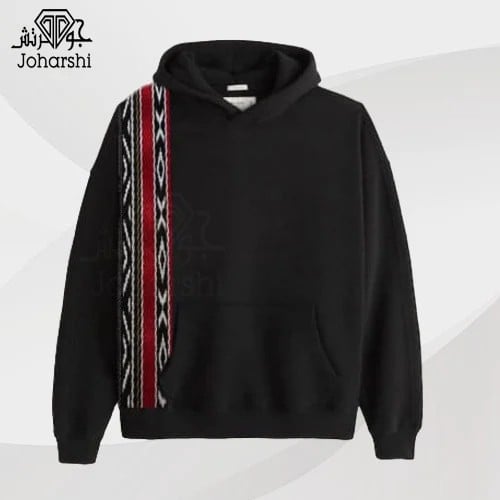 هودي اسود سدو بتصميم عصري (R-2009)