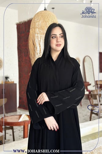 عبايه رسميه كلوش - عبايه شك من الاكمام - عبايات سو...