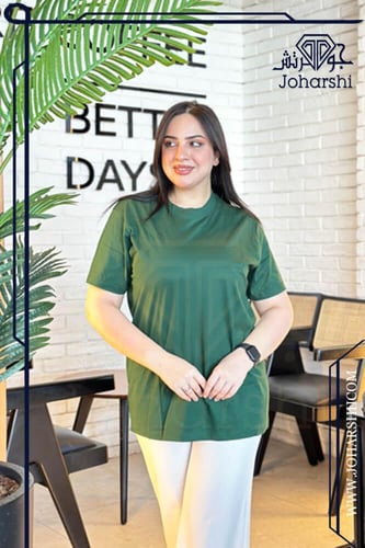 تيشيرت اخضر اليوم الوطني 94 نسائي