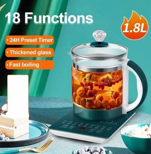 غلاية ذكية متعددة الوظائف سعة 1.8 لتر تعمل 16 وظيف...