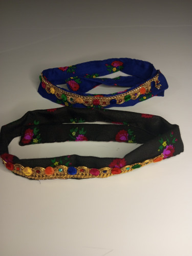 ربطة شعر فستان شالكي 2