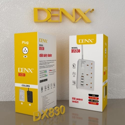 توصيلة كهربائية 3 متر بقوة 3250 واط ومنفذ PD سريع...