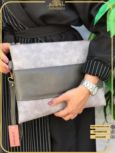 شنط يد باوتش انيقه جلد