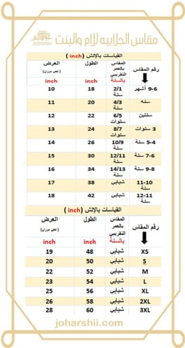 طقم للام والبنت جلابية أسود التأسيس
