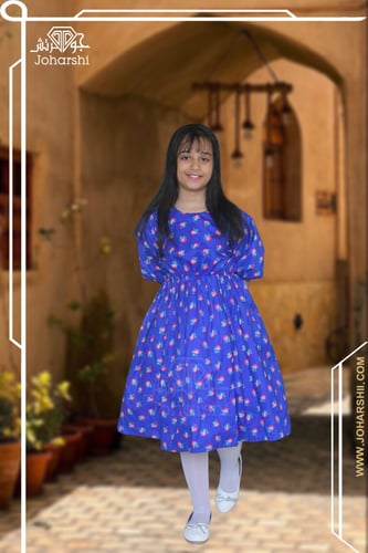 فستان شالكي بعدة اللوان