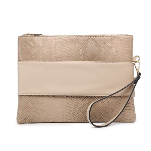 شنط يد باوتش جلد التمساح الصناعي - متعددة الألوان...