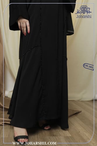 عباية شك خرز قماش ملكي