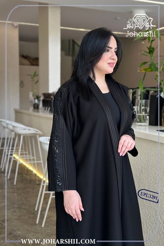 عباية قماش كتان لف