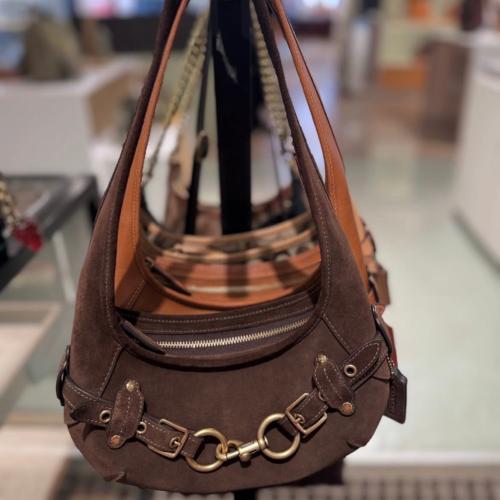 Belted Ergo Shoulder Bag 26 In Signature Jacquard