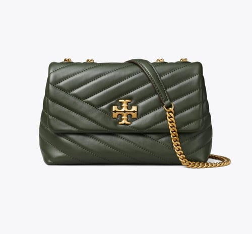 SMALL KIRA CHEVRON CONVERTIBLE SHOULDER BAG