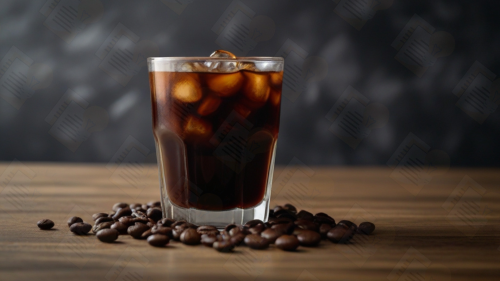 صورة قهوة سوداء باردة 1