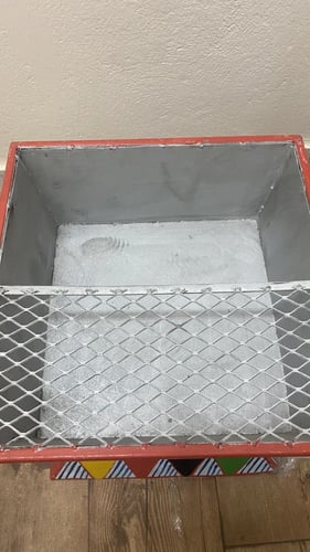 جزه مبخر فحم بالقط العسيري40سم/40