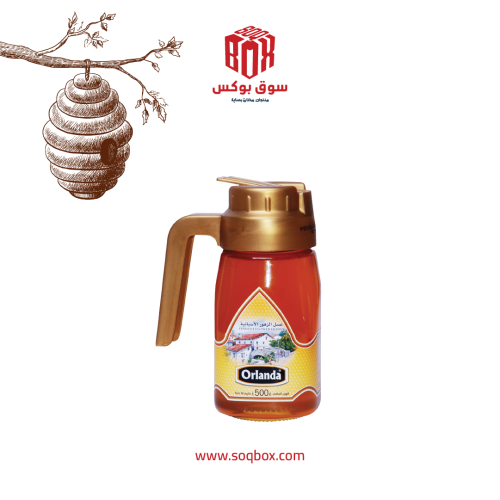 ورلاندا عسل الزهور دسبنسر علبة زجاجية