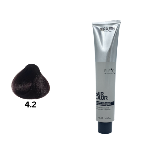 ماكسيما صبغة شعر رقم 4.2 - ايريس بني - 100 مل