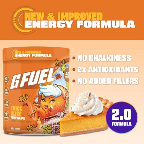 جي فيول Thicc Slice – نكهة فطيرة اليقطين