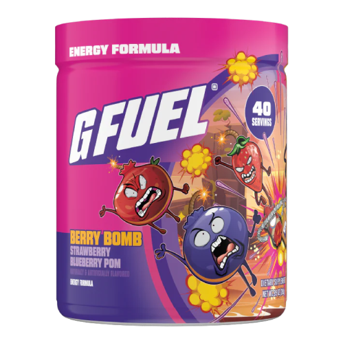 جي فيول Berry Bomb – نكهة الفراولة والتوت الأزرق
