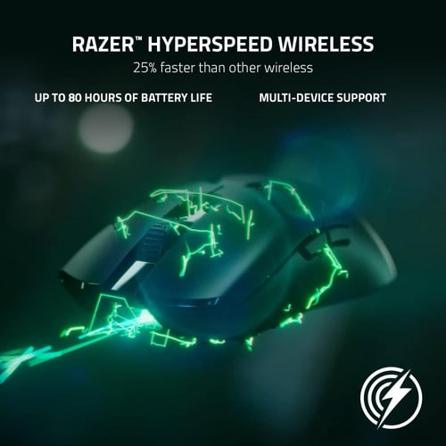 ماوس ريزر لاسلكي في 2 برو ابيض - Razer Wireless Mo...