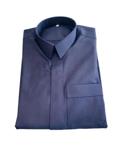 ثوب سعودي رجالي شتوي قلاب سحاب كحلي