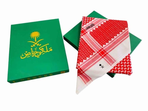 شماغ رجالي احمر ملكي خاص