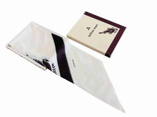 غترة شتوي رجالي مطرز خيوط