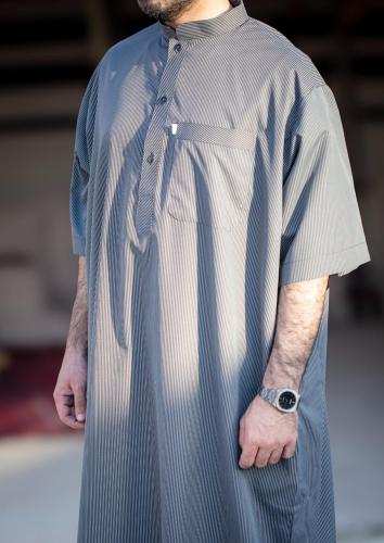 قميص كويتي رجالي اسود