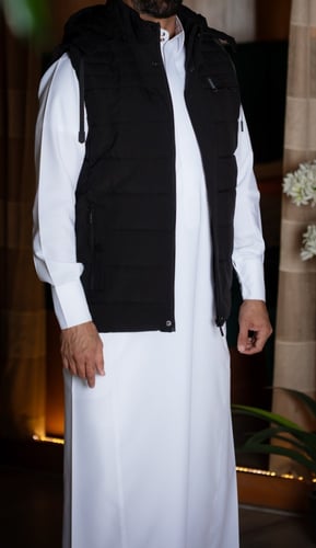 سترة منفوخ رجالي سادة