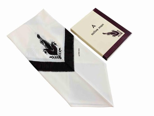 غترة شتوي رجالي مطرز خيوط