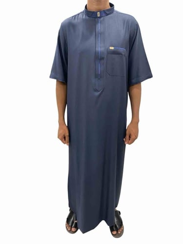 قميص رجالي ملون صيفي كم قصير