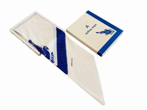 غترة شتوي رجالي مطرز خيوط