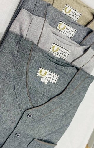 ثوب صيفي ملون تفصيل سبعه