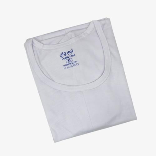 فنيلة نص كم قطن رجالي تيم ون