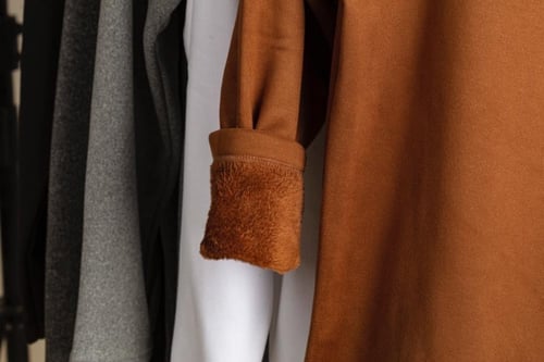 كنف بجامة فرو مصري حراري