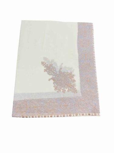 شال رجالي خيط كشمير مطرز