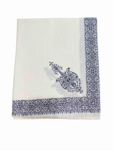 شال رجالي خيط كشمير مطرز