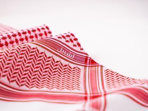 شماغ أشبيل أحمر