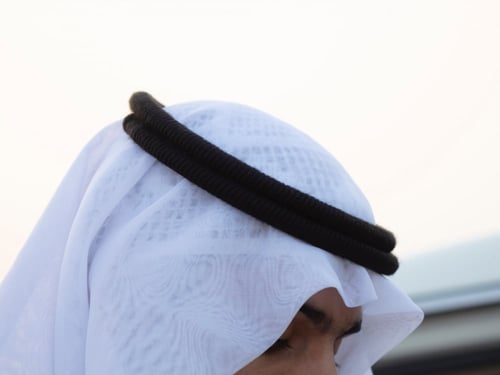 عقال رجالي صوف مبروم