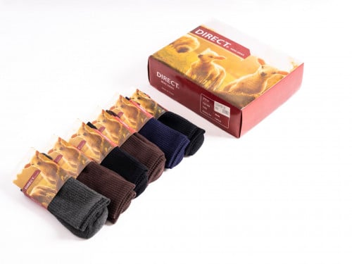 جوارب رجالي DIRECT مقلم من فوق