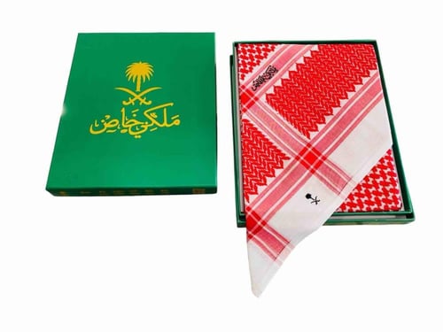 شماغ رجالي احمر ملكي خاص