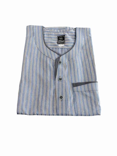 ثوب صيفي مقلم تفصيل