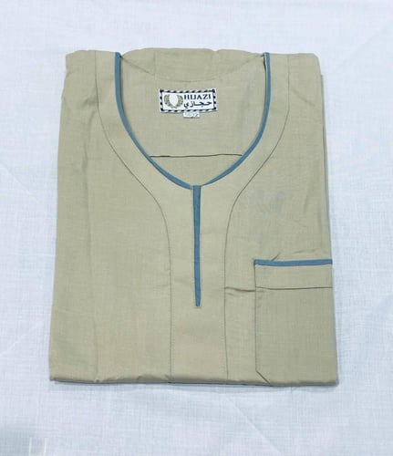 ثوب صيفي ملون تفصيل حجازي