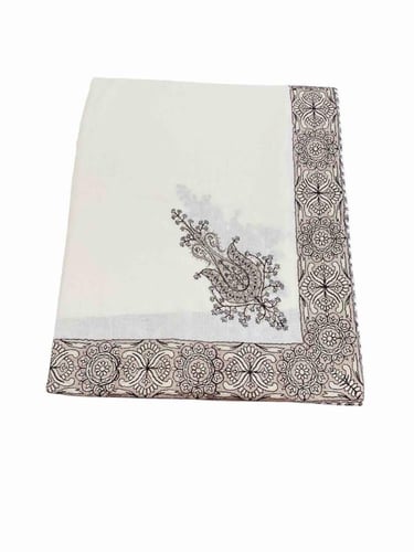 شال رجالي خيط كشمير مطرز