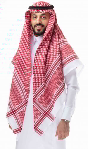 شماغ RIFE أحمر غامق