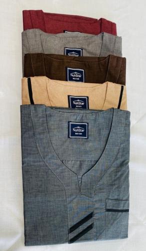 ثوب صيفي ملون تفصيل سبعه