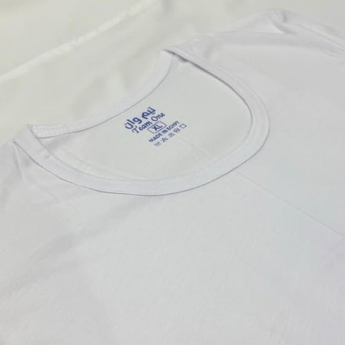 درزن فنيلة نص كم قطن رجالي تيم ون